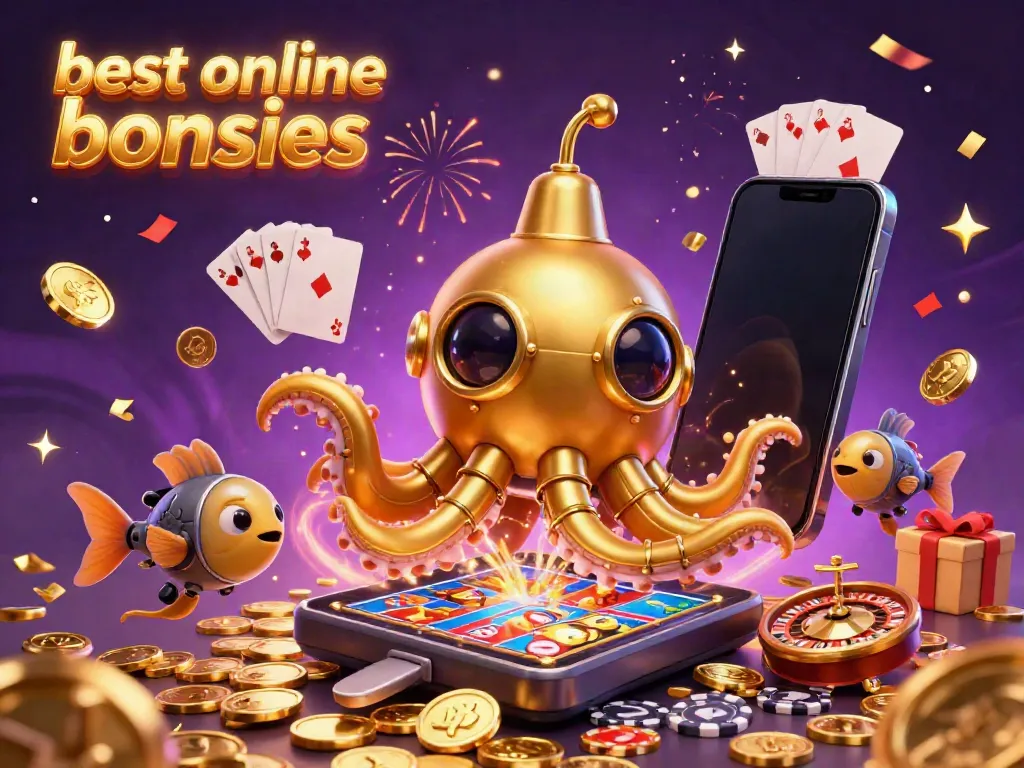 Engage with the best online casino bonuses amid vibrant 3D characters and dynamic gaming elements.